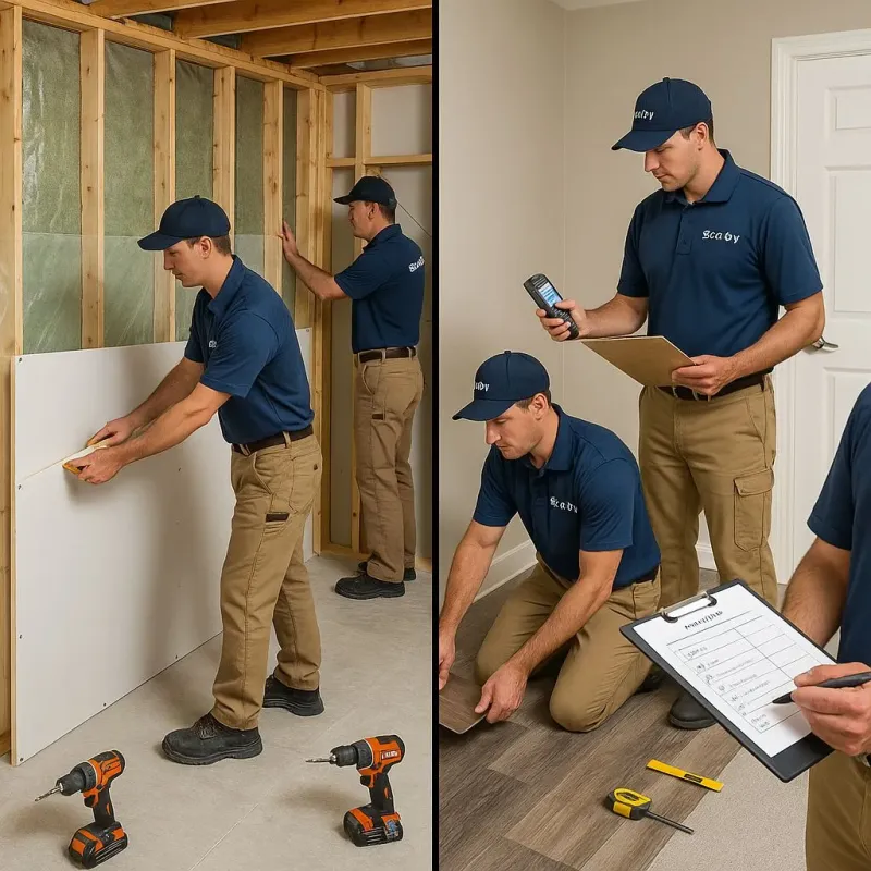 Repairs and Reconstruction process in North Plainfield, NJ